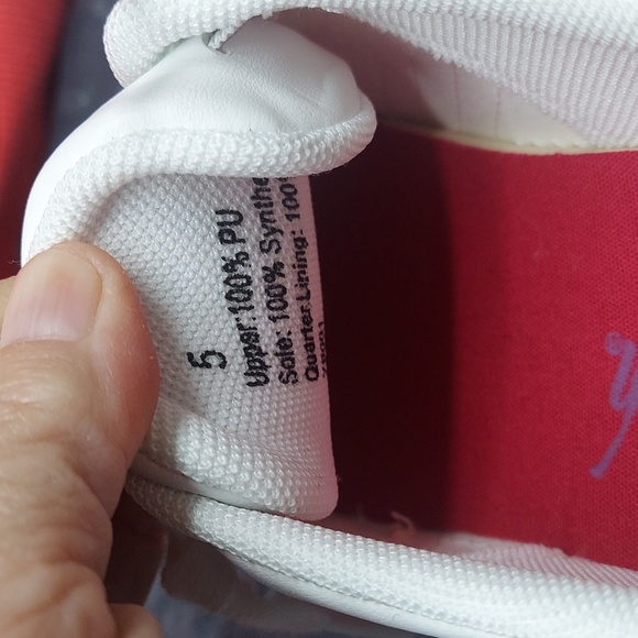 NEW Blowfish sneakers LUSH-B-K sz 5 Color White -Light Blush Romantic time - Picture 8 of 10